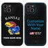 Collegiate  Case for iPhone 13 Mini - Kansas Jayhawks  (Black Case)
