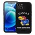 Collegiate  Case for iPhone 13 Mini - Kansas Jayhawks  (Black Case)
