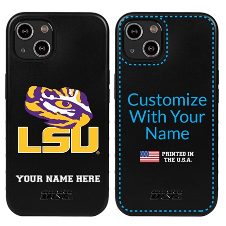 Collegiate  Case for iPhone 13 Mini - LSU Tigers  (Black Case)
