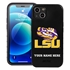 Collegiate  Case for iPhone 13 Mini - LSU Tigers  (Black Case)
