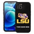 Collegiate  Case for iPhone 13 Mini - LSU Tigers  (Black Case)
