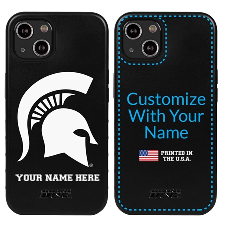 Collegiate  Case for iPhone 13 Mini - Michigan State Spartans  (Black Case)
