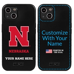 
Collegiate  Case for iPhone 13 Mini - Nebraska Cornhuskers  (Black Case)