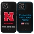 Collegiate  Case for iPhone 13 Mini - Nebraska Cornhuskers  (Black Case)
