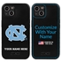 Collegiate  Case for iPhone 13 Mini - North Carolina Tar Heels  (Black Case)
