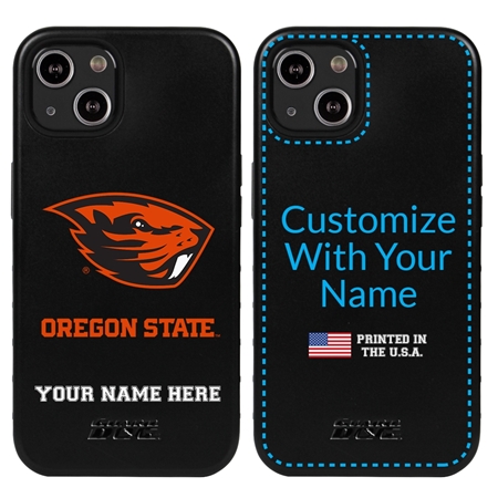 Collegiate  Case for iPhone 13 Mini - Oregon State Beavers  (Black Case)
