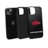 Collegiate  Case for iPhone 13 - Arkansas Razorbacks  (Black Case)
