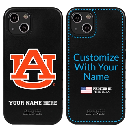 Collegiate  Case for iPhone 13 - Auburn Tigers  (Black Case)
