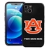 Collegiate  Case for iPhone 13 - Auburn Tigers  (Black Case)
