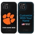 Collegiate  Case for iPhone 13 - Clemson Tigers  (Black Case)
