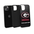 Collegiate  Case for iPhone 13 - Georgia Bulldogs  (Black Case)
