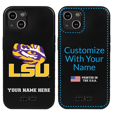 Collegiate  Case for iPhone 13 - LSU Tigers  (Black Case)
