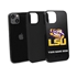 Collegiate  Case for iPhone 13 - LSU Tigers  (Black Case)
