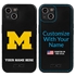 Collegiate  Case for iPhone 13 - Michigan Wolverines  (Black Case)
