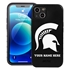 Collegiate  Case for iPhone 13 - Michigan State Spartans  (Black Case)
