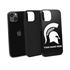 Collegiate  Case for iPhone 13 - Michigan State Spartans  (Black Case)
