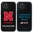 Collegiate  Case for iPhone 13 - Nebraska Cornhuskers  (Black Case)
