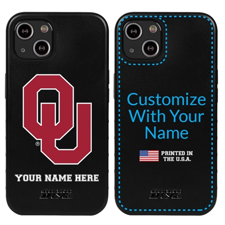 Collegiate  Case for iPhone 13 - Oklahoma Sooners  (Black Case)
