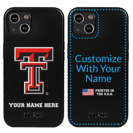 Collegiate  Case for iPhone 13 - Texas Tech Red Raiders  (Black Case)
