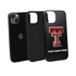 Collegiate  Case for iPhone 13 - Texas Tech Red Raiders  (Black Case)
