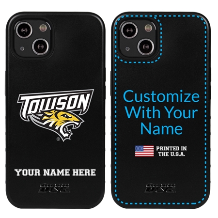Collegiate  Case for iPhone 13 - Towson Tigers  (Black Case)
