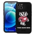 Collegiate  Case for iPhone 13 - Wisconsin Badgers  (Black Case)
