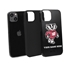 Collegiate  Case for iPhone 13 - Wisconsin Badgers  (Black Case)
