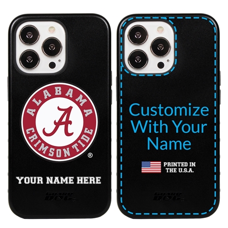 Collegiate  Case for iPhone 13 Pro - Alabama Crimson Tide  (Black Case)
