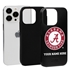 Collegiate  Case for iPhone 13 Pro - Alabama Crimson Tide  (Black Case)
