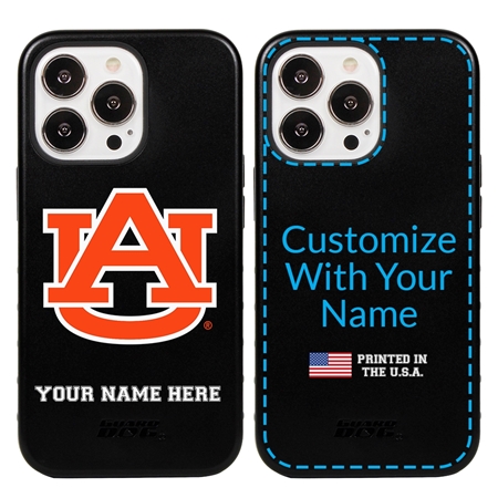 Collegiate  Case for iPhone 13 Pro - Auburn Tigers  (Black Case)
