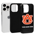 Collegiate  Case for iPhone 13 Pro - Auburn Tigers  (Black Case)
