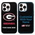 Collegiate  Case for iPhone 13 Pro - Georgia Bulldogs  (Black Case)
