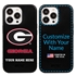 Collegiate  Case for iPhone 13 Pro - Georgia Bulldogs  (Black Case)
