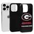 Collegiate  Case for iPhone 13 Pro - Georgia Bulldogs  (Black Case)
