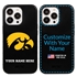 Collegiate Case for iPhone 13 Pro - Iowa Hawkeyes  (Black Case)
