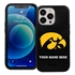 Collegiate  Case for iPhone 13 Pro - Iowa Hawkeyes  (Black Case)
