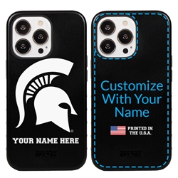 
Collegiate  Case for iPhone 13 Pro - Michigan State Spartans  (Black Case)