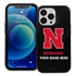 Collegiate  Case for iPhone 13 Pro - Nebraska Cornhuskers  (Black Case)
