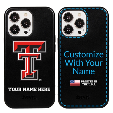 Collegiate  Case for iPhone 13 Pro - Texas Tech Red Raiders  (Black Case)
