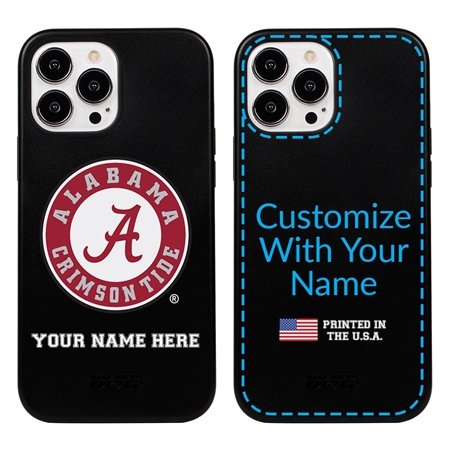 Collegiate  Case for iPhone 13 Pro Max - Alabama Crimson Tide  (Black Case)
