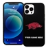 Collegiate  Case for iPhone 13 Pro Max - Arkansas Razorbacks  (Black Case)
