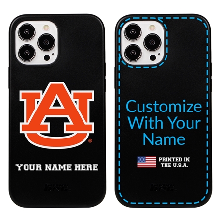 Collegiate  Case for iPhone 13 Pro Max - Auburn Tigers  (Black Case)
