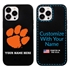Collegiate  Case for iPhone 13 Pro Max - Clemson Tigers  (Black Case)
