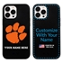 Collegiate  Case for iPhone 13 Pro Max - Clemson Tigers  (Black Case)
