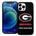 Collegiate  Case for iPhone 13 Pro Max - Georgia Bulldogs  (Black Case)
