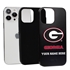 Collegiate  Case for iPhone 13 Pro Max - Georgia Bulldogs  (Black Case)
