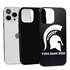 Collegiate  Case for iPhone 13 Pro Max - Michigan State Spartans  (Black Case)
