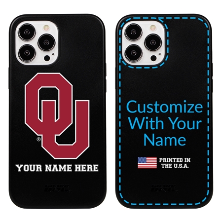 Collegiate  Case for iPhone 13 Pro Max - Oklahoma Sooners  (Black Case)
