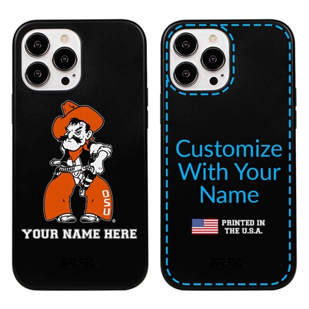Collegiate  Case for iPhone 13 Pro Max - Oklahoma State Cowboys  (Black Case)
