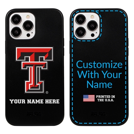 Collegiate  Case for iPhone 13 Pro Max - Texas Tech Red Raiders  (Black Case)
